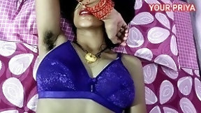 desi wife video: Cunny munched and hard fuck of priya is too hot to treat by his devar