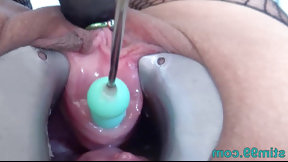 peehole video: Stim99, intense peehole fucking with dildo with huge balls