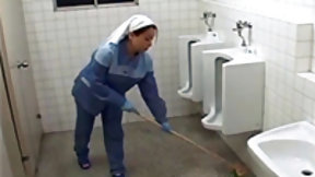 hospital video: Hospital Toilet Cleaner Gets Fucked By Patient