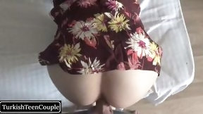 turkish video: Turkish stepmom with huge tits fucked by her stepson