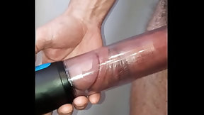 penis pump video: pompe a penis