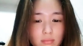 cute korean video: Amateur Webcam Cute Teen Plays Solo with Big Dildo