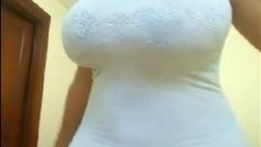 dominican video: Dominican Girl With Big Boobs
