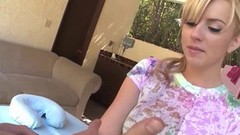 princess video: Petite blonde princess fucking and sucking