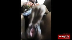 ebony squirt video: monster phat ebony pussy