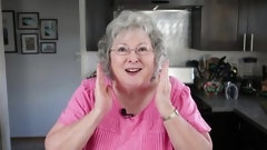 kitchen video: GRANNY MAKES MORE FUCKING BREAD