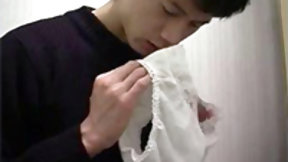asian oldy video: Japanese Mom Was Really Mad When Caught Boy Sniffing Her Panties