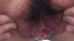 japanese hairy teen video: Teen oriental tickles vag