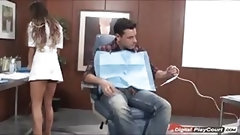 dentist video: August plays dentist with a patient