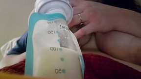 self suck video: **END OF 24 HR MILK CHALLENGE** tit SUCKING OFF & MILKING & pumping from my ENGORGED bbw HOOTERS