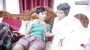 bangladeshi video: Jawan Pote ko Bade Bade Dudhwali Dadiji ne achhe se Chodna Sikhaya condom ke sath ( Hindi Audio )