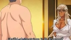 japanese animation video: Hentai cute college girls fucked by old man
