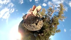 artistic video: I Got LOST After Cumming Hard On A Hiking Trail!!  freckledRED