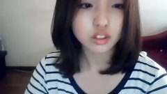 cute korean video: Cute Korean Girl On Webcam