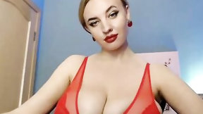glamour video: Luscious and hot blond shows off her glamorous body