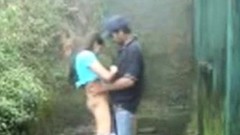 indian in public video: Shameless Desi Girl Got Fucked By Her BF In Backyard