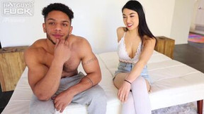 asian big cock video: Latino Stud Arturo Fucks Mina Moon and Gets his Beefy round Ass Eaten for the first Time Ever!