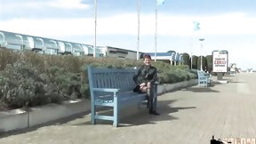 french in public video: Emeline, bourgeois inside need, sodomized inside a park
