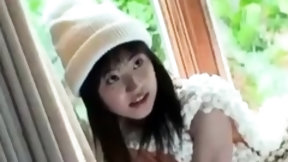 korean babe video: Cute asian Babe