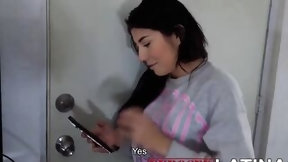 boyfriend video: fucking the cousin while waiting for the boyfriend porn in spanish