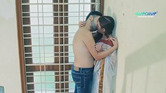 desi video: Indian girl is making out with a guy who isn't her partner and getting fucked very hard