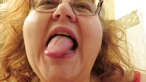 tongue video: I own you with my tongue slave