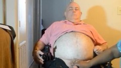 obese video: Me getting assistance peeing