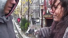 tourist video: Redlight hooker threeway fun for a tourist