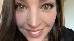 asmr video: ASMR - kisses + eye contact girlfriend