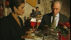 restaurant video: Elegant Italian Mature cheating husband on restaurant