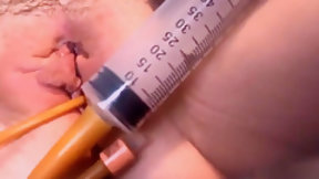 catheter video: Bladder play w catheter, tampon, fucking myself w vibe (MV teaser)