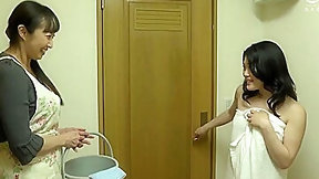 asian celebrity video: House Of Lesbian-housekeeper Saw! Nasty Celebrity Upset