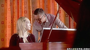 piano video: Lily Labeau In : Porking The Piano Professor
