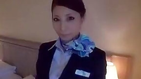 asian hotel video: real flight attendant room service 2