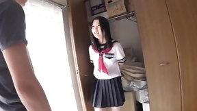 asian school uniform video: Pretty women into Uniform, All Cummed Premium Best! : Part.five