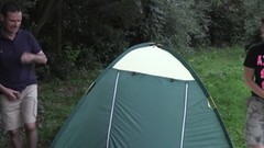 tent video: Short haired Mila Milan gets fucked in her tent during a camping trip