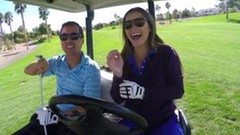 golf video: This sexy Dani Daniels spending her days in golf and ge