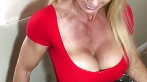 fitness video: Hot Fit Mature With Monster Tits