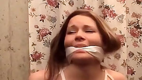 bondage video: Girl Bound And Gagged