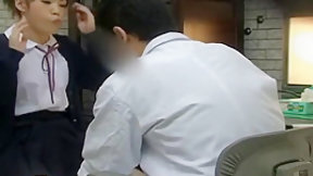 japanese doctor video: Japan school breast exam gyno doctor