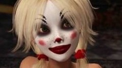 clown video: Joker fucks hard a sexy clown lady in an abandoned boy scout camp