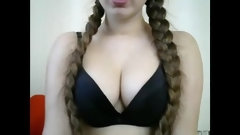 long hair video: Fantastic Long Haired Hairplay, Striptease and Brushing
