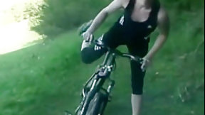 forest video: Woman Cyclist Got Fuckef Hard In The Forest