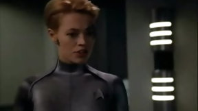 see through video: Star Trek: Voyager - Seven of Nine wants to try sex.