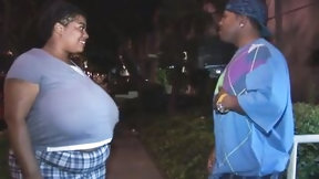 disco video: Black thug fucks gigantic fat baby mamma from the hood