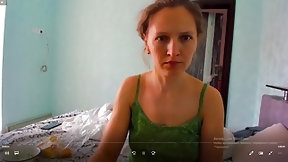 ukrainian video: 1 hour with me for you - streaming 31-05-2022  Part 1 – Not in my house. I rent a room. Showing tits and pussy
