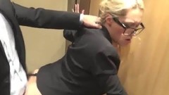 elevator video: Whore Secretary in Elevator