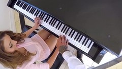 piano video: Incredible College Girl Doesn't Mind To Make Love After Piano Lesson