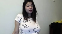 adorable chinese video: Asian Big Boobs Cam Girl Cute 3