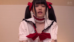 japanese cosplay video: Horny Japanese tart hardcore sex video
